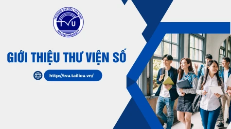 Trường Đại học Trà Vinh kết hợp với VDOC giới thiệu và HDSD Thư viện số cho CB, GV và SV