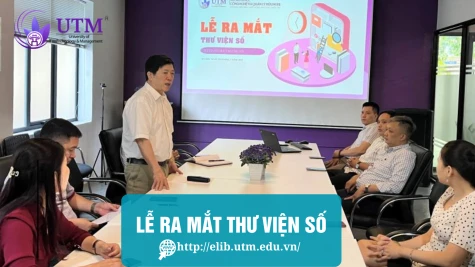 Lễ ra mắt Thư viện số - Trường Đại học Công nghệ và Quản lý Hữu Nghị