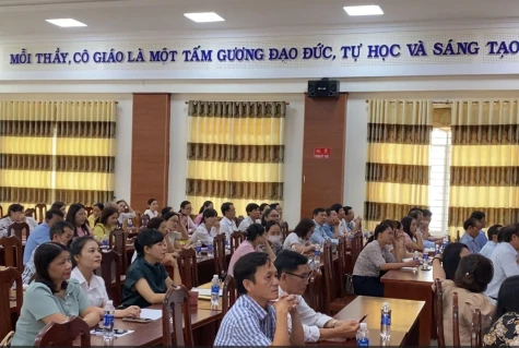 Hội thảo Thư viện số tổ chức tại Phòng giáo Dục Huyện Châu Đức - Tỉnh Bà Rịa Vũng Tàu