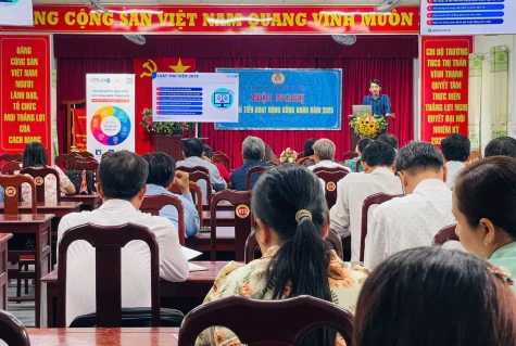 Chuyển đổi Thư viện số #11: Khai xuân đầu năm - DLib K12 đồng hành cùng giáo dục Vĩnh Thạnh - Cần Thơ